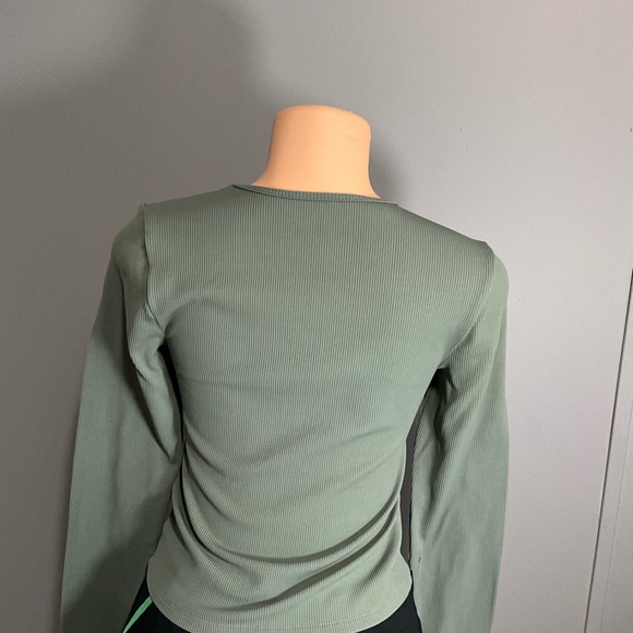 Ambercombie long sleeve blouse women’s size midi am - Picture 5 of 7